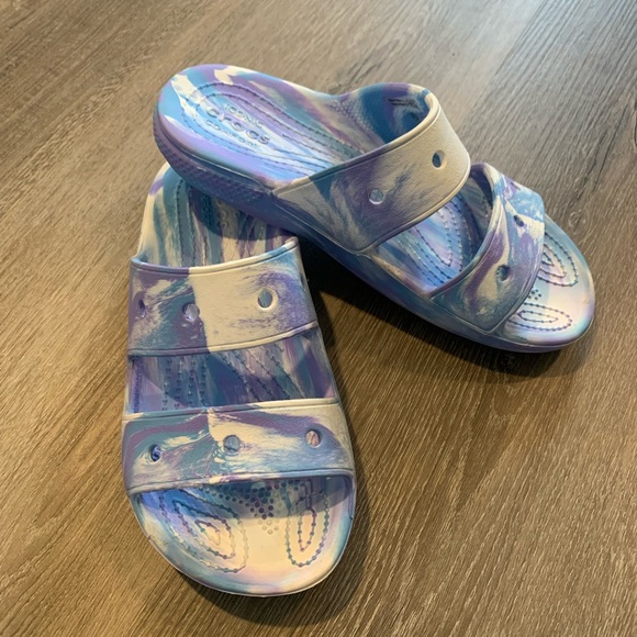Tie dye Croc Sandals - Picture 2 of 4